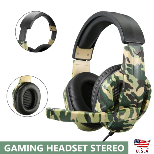 Gaming-Headset mit 3,5-mm-Anschluss – Stereo Surround Sound