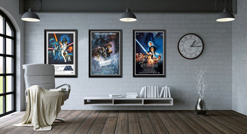 Star Wars Ep IV A New Hope Blasters Movie Poster