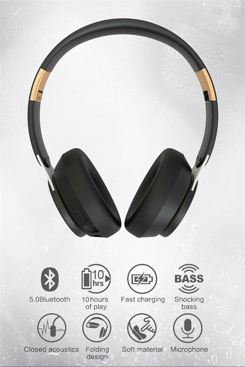 Dragon Wireless Bluetooth 5.0 Gaming-Headset mit TF-Kartensteckplatz